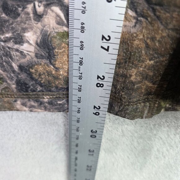 Mens Magellan Outdoors PRO Hunt Pullover Camo Hoodie Polyester Spandex Size L - Picture 6 of 8